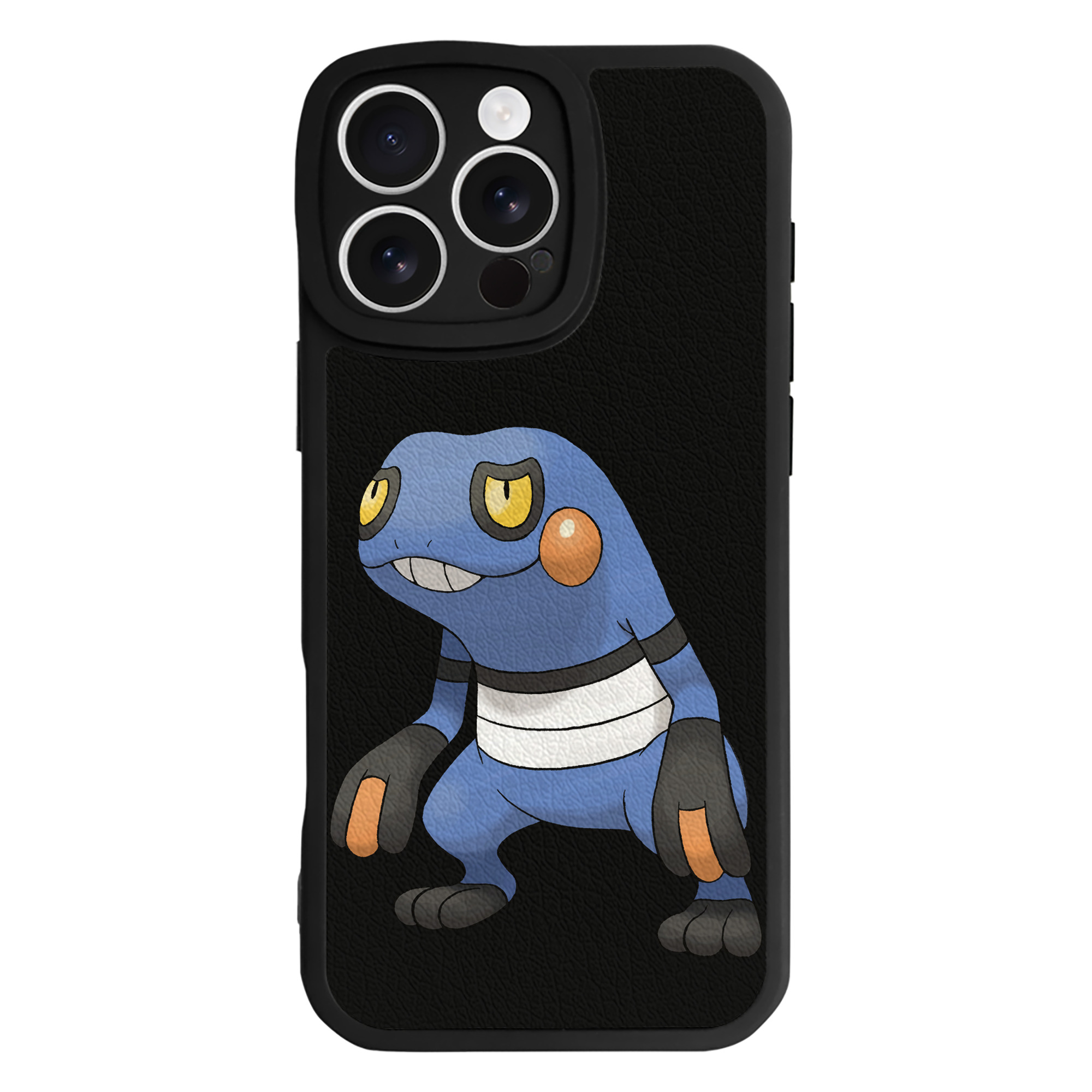 （画像用） ポケットモンスター Pokémon 【iPhone 16シリーズ対応】シリコンスマホケース（レザー調） 材質：シリコン